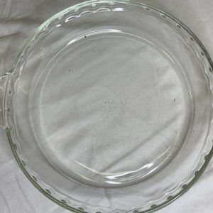 Vintage Pyrex 229 Clear Glass Deep Dish Pie Plate